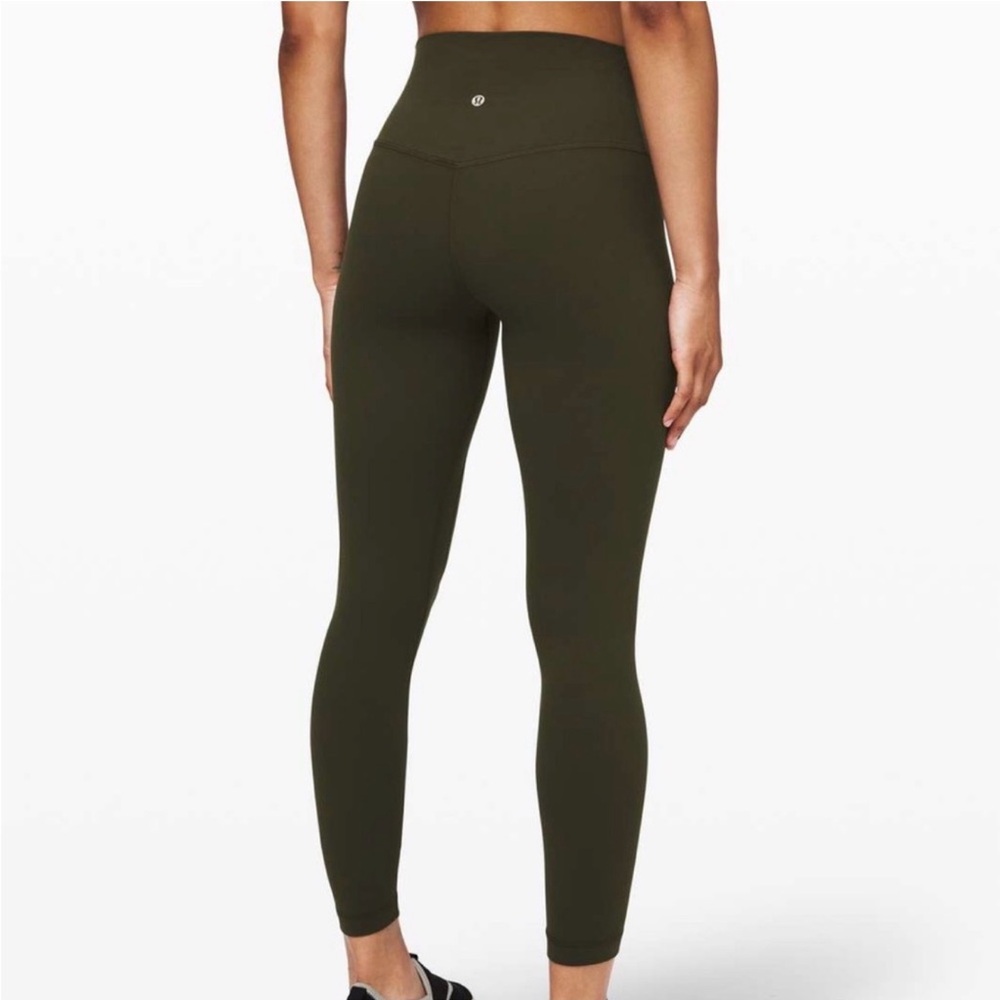 lululemon Align 27" Olive Leggings
